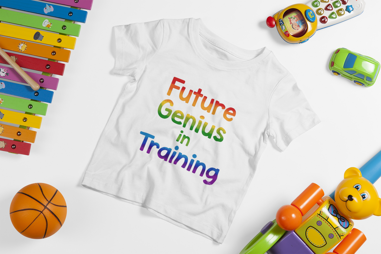 Future Genius In Training - Kids Softstyle Tee