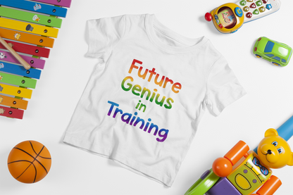 Future Genius In Training - Kids Softstyle Tee