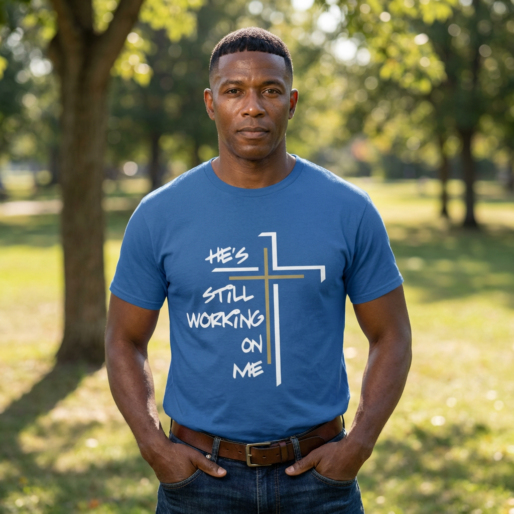 He's Still Working On Me - Unisex Jersey Short Sleeve Tee