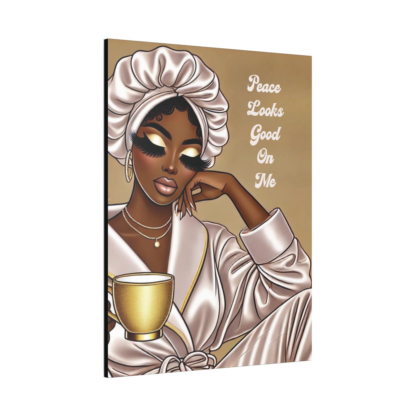 Peace Looks Good On Me - Canvas Art