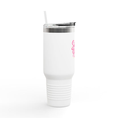 Sippin' Pretty - Insulated Travel Mug, 40oz
