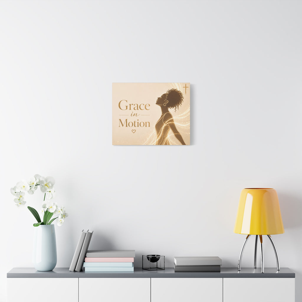 Grace In Motion - Matte Canvas Wall Art