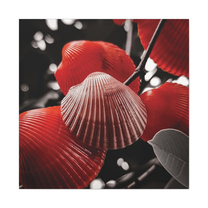 Red Shells - Canvas Gallery Wraps