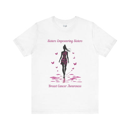 SES Breast Cancer Awareness "Woman" - Unisex Jersey Short Sleeve Tee