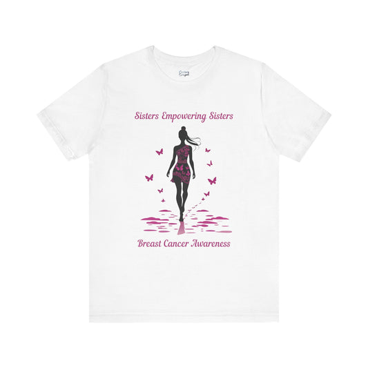 SES Breast Cancer Awareness "Woman" - Unisex Jersey Short Sleeve Tee