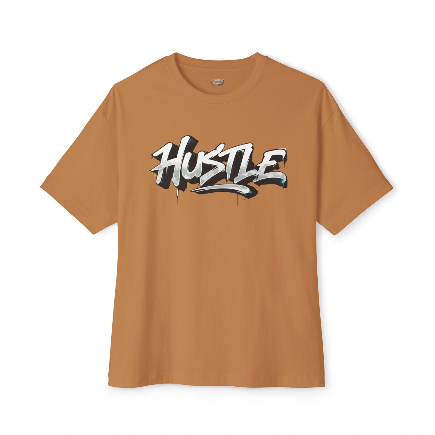 Hustle - Unisex Oversized Boxy Tee