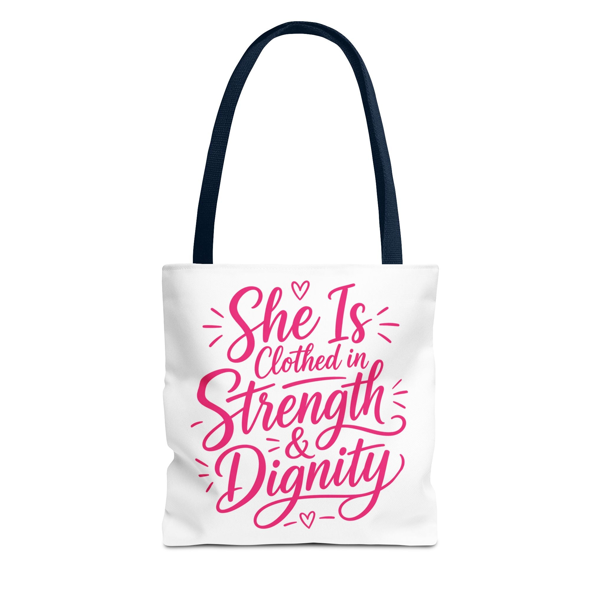 She Is Clothed in Strength & Dignity - Tote Bag