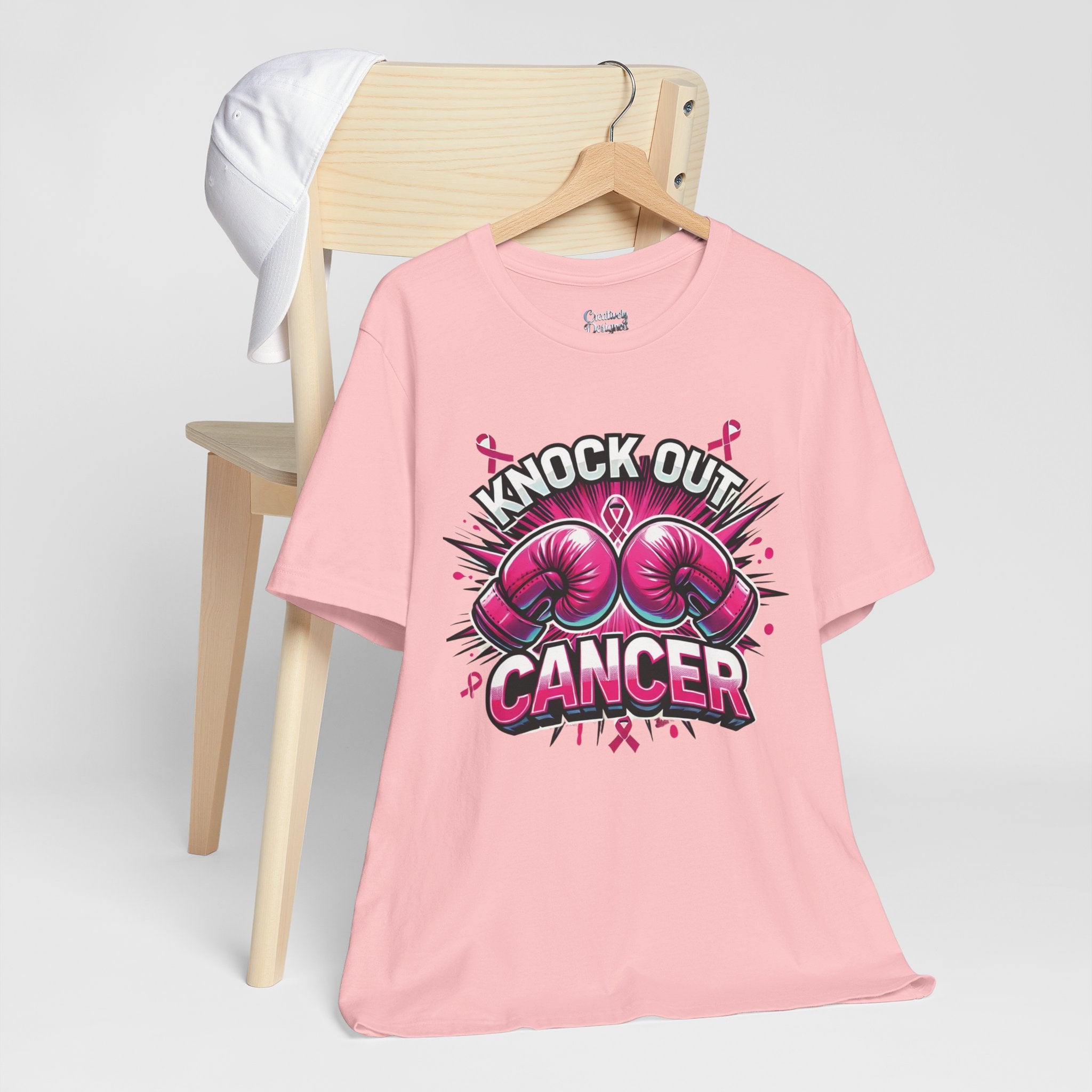 Knock Out Cancer - Unisex Jersey Short Sleeve Tee