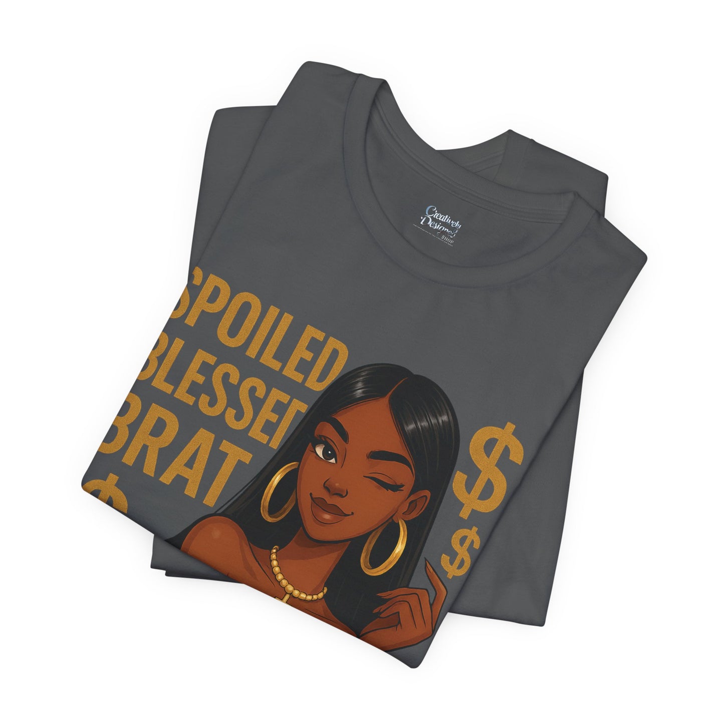 Spoiled, Blessed Brat - Unisex Jersey Short Sleeve Tee