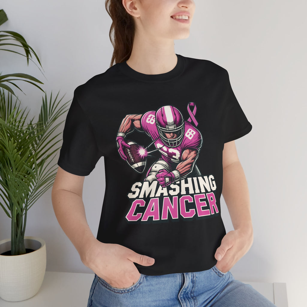 Smashing Cancer - Unisex Jersey Short Sleeve Tee