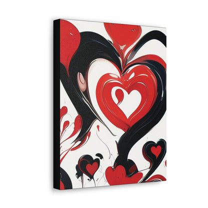 Hearts & Love - Canvas Gallery Wraps