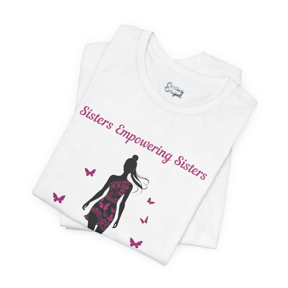 SES Breast Cancer Awareness "Woman" - Unisex Jersey Short Sleeve Tee