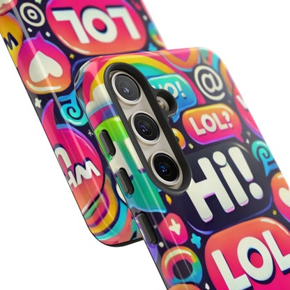 "Text Bubbles" - Tough Cases