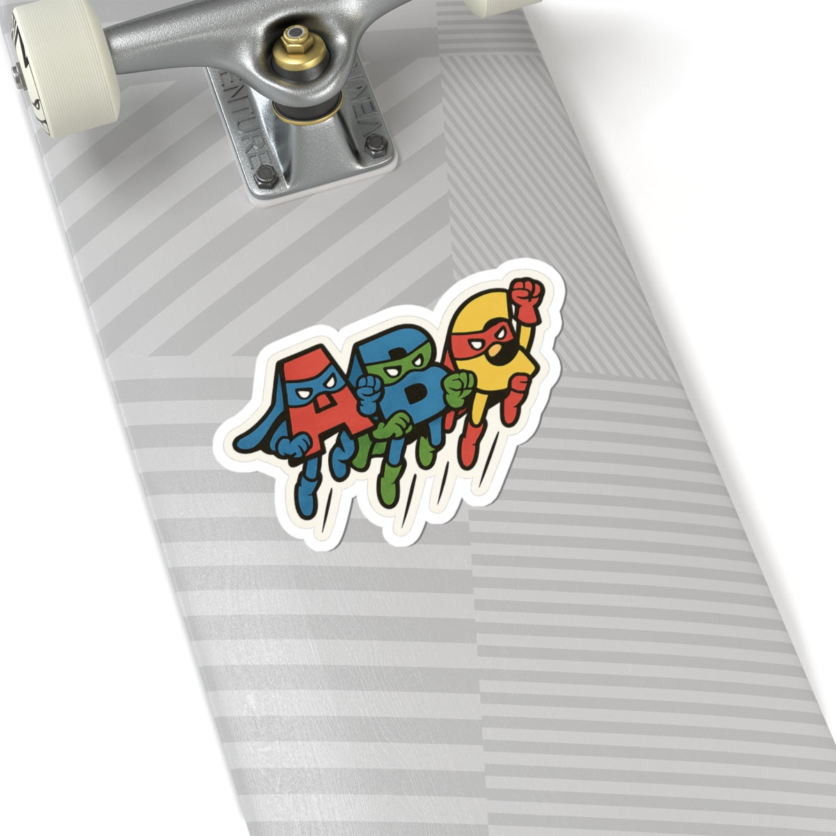 ABC Superheroes - Kiss-Cut Sticker