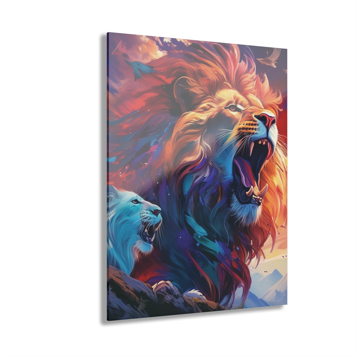 "Roaring with Power" - Acrylic Prints (French Cleat Hanging)