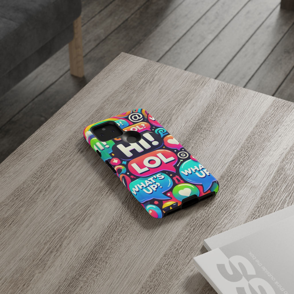 "Text Bubbles" - Tough Cases