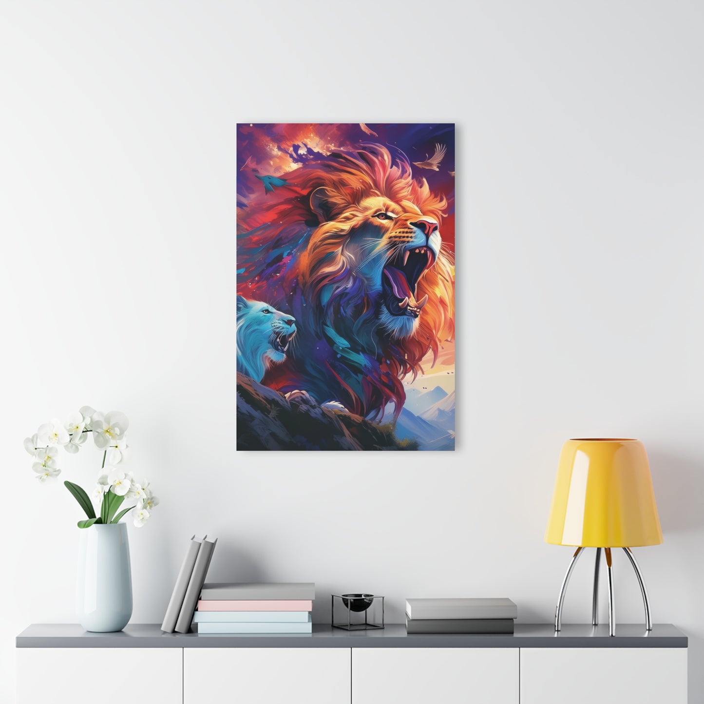 "Roaring with Power" - Acrylic Prints (French Cleat Hanging)