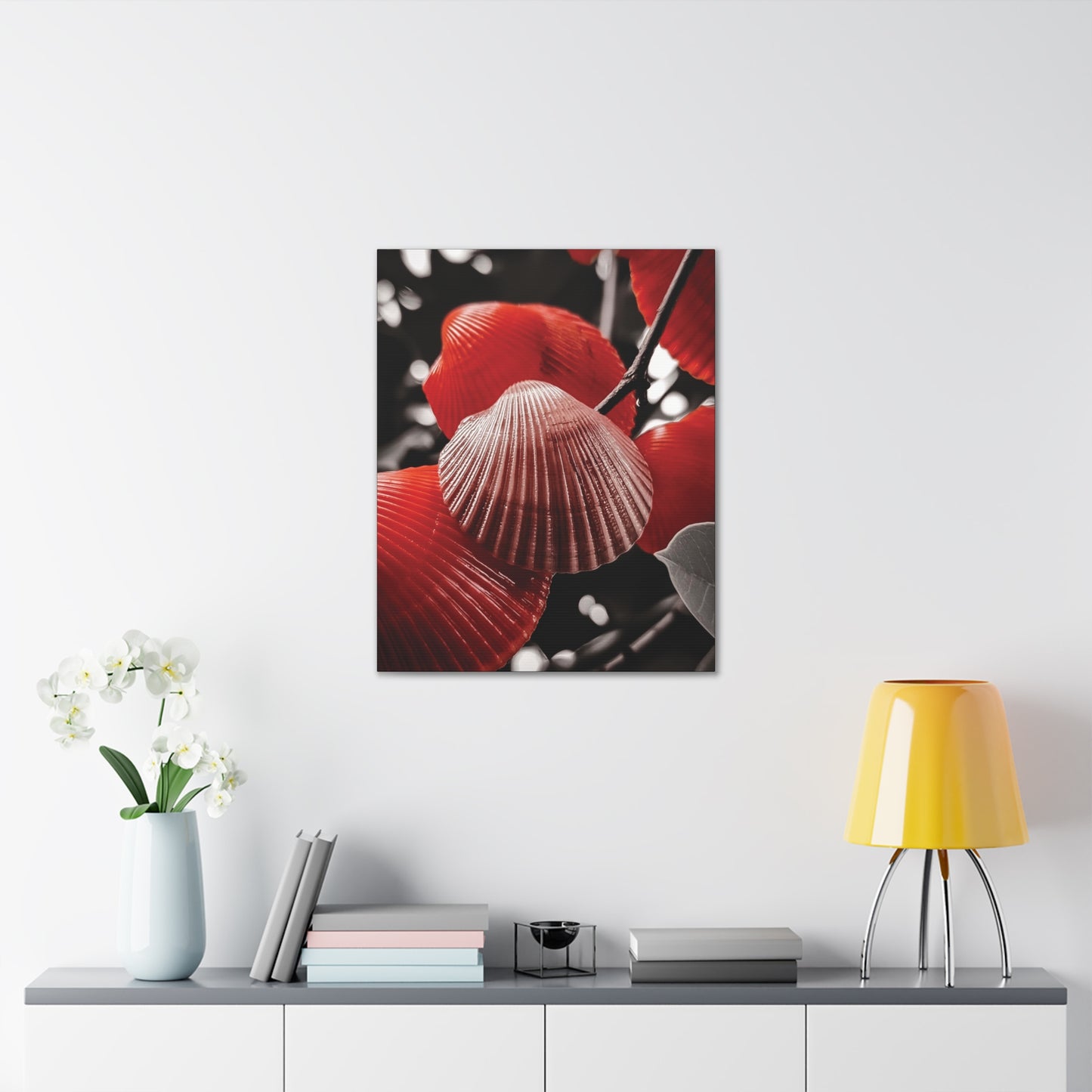 Red Shells - Canvas Gallery Wraps