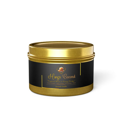 Mango Coconut - Tin Candles - Creatively Designed Shop