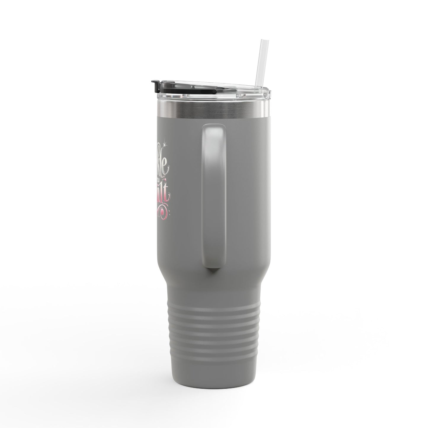 "Sparkle Like You Mean It" - Insulated Travel Mug, 40oz