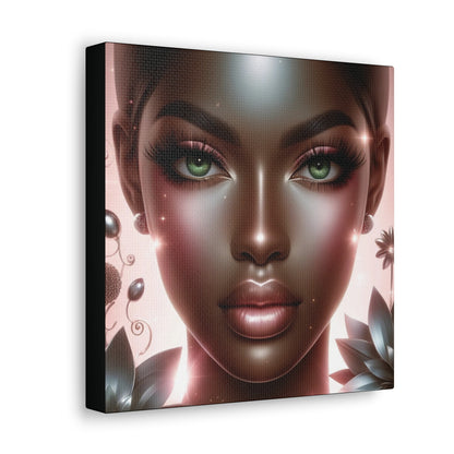 "Gorgeous" Silver - Canvas Gallery Wraps