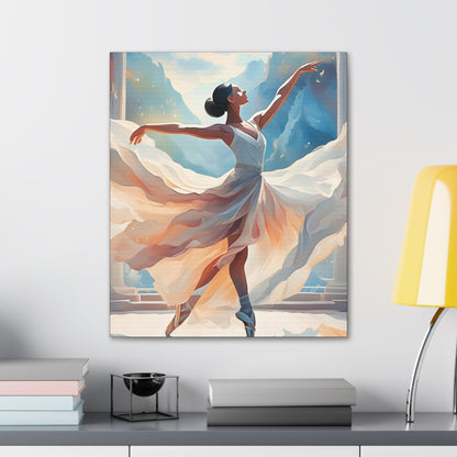 Beautiful Ballerina - Canvas Gallery Wraps