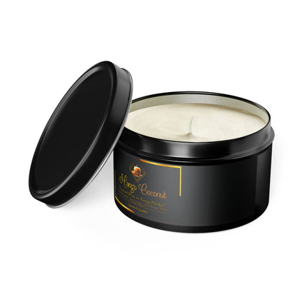 Mango Coconut - Tin Candles - Creatively Designed Shop
