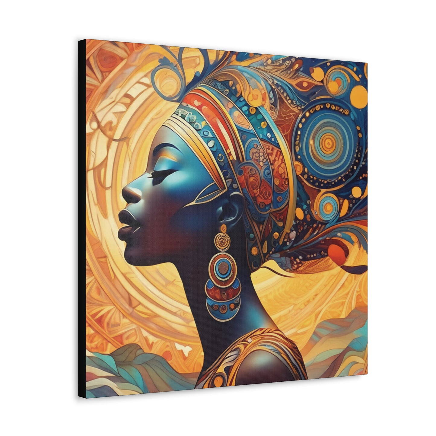 African Beauty - Canvas Gallery Wraps