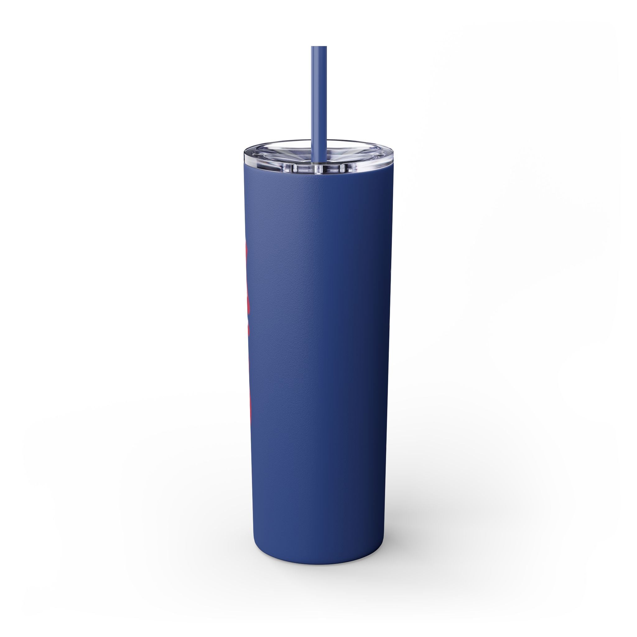 Drink Like A Boss - Skinny Tumbler with Straw, 20oz