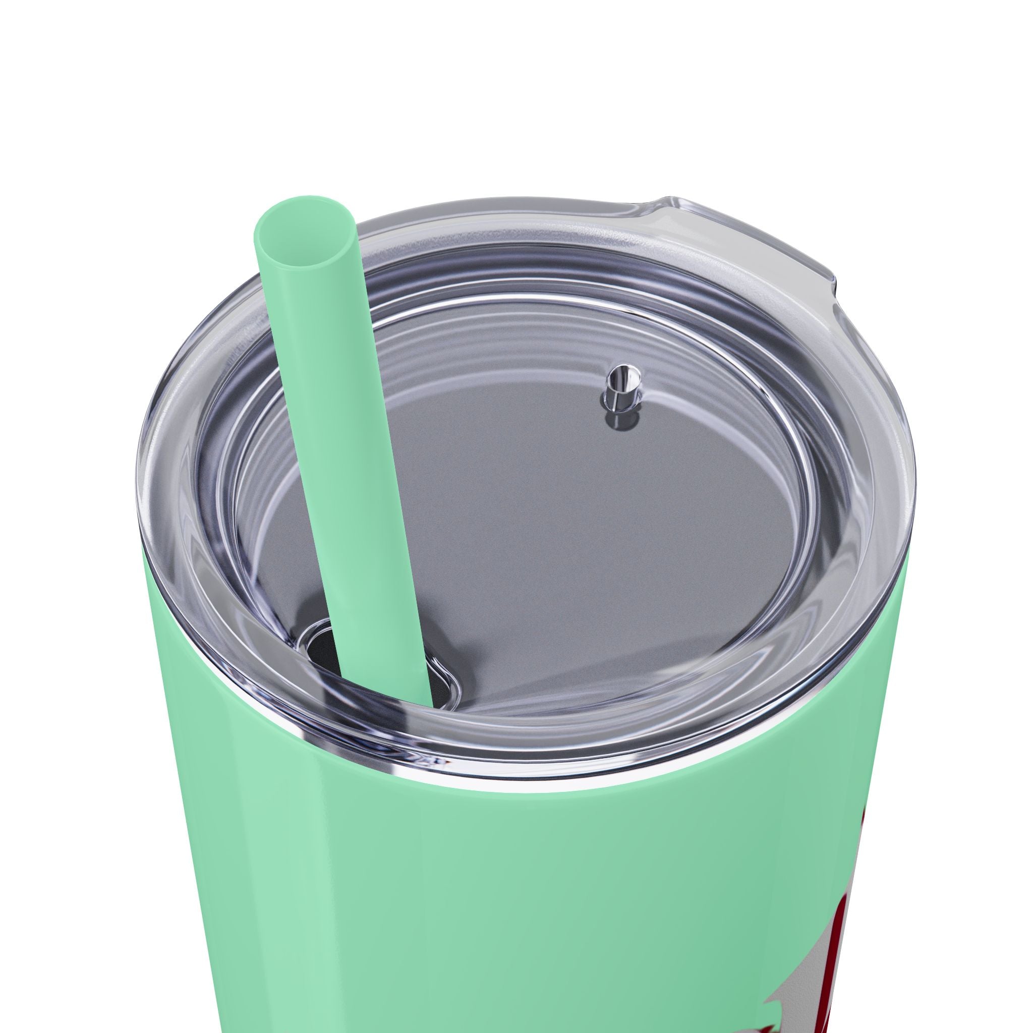 Drink Like A Boss - Skinny Tumbler with Straw, 20oz