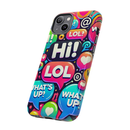 "Text Bubbles" - Tough Cases