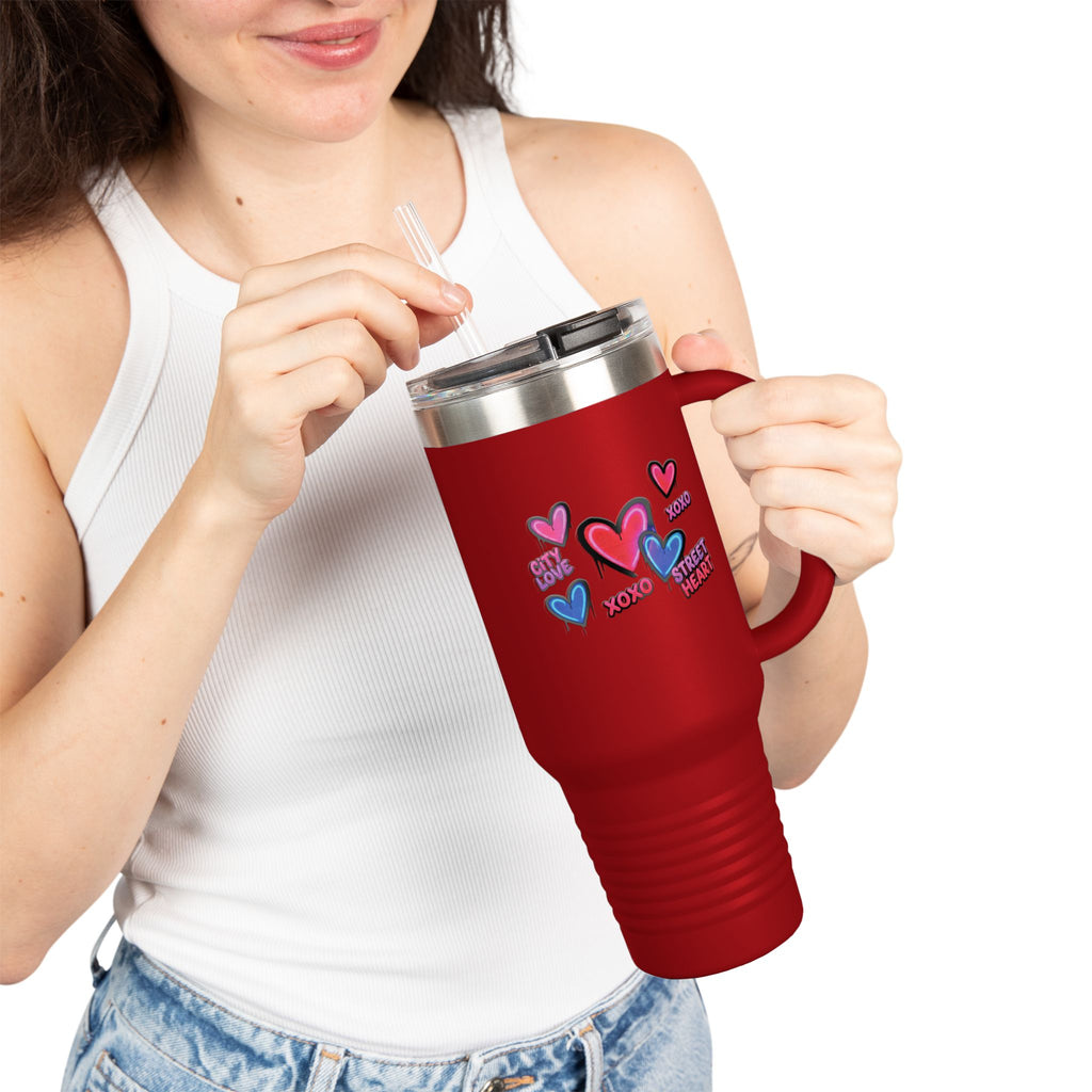City Love Street Heart – 40oz Insulated Tumbler