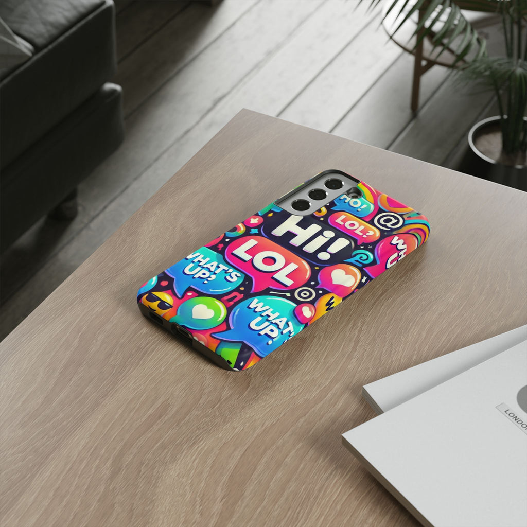 "Text Bubbles" - Tough Cases