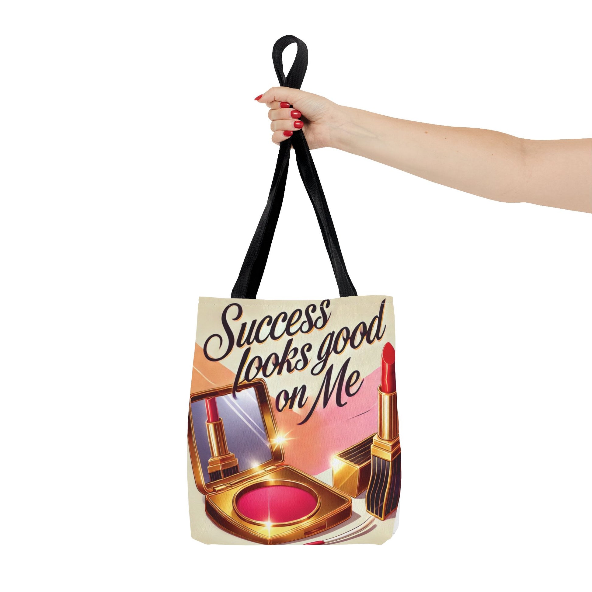 "Success Looks Good On Me" - Tote Bag (AOP) - Creatively Designed Shop