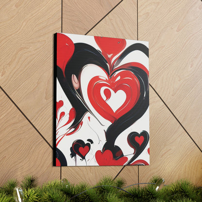 Hearts & Love - Canvas Gallery Wraps