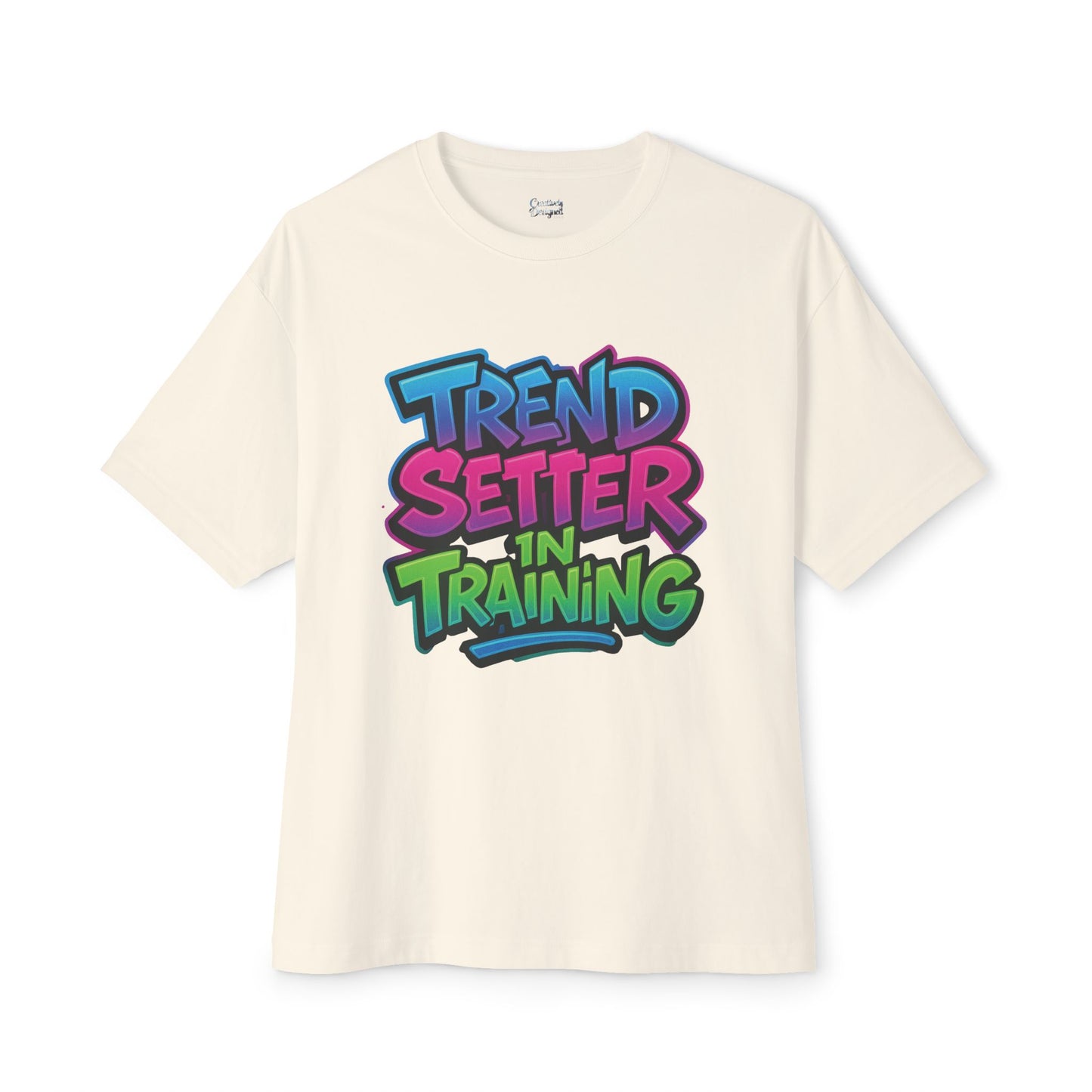 Trend Setter In Training - Unisex Oversized Boxy Tee