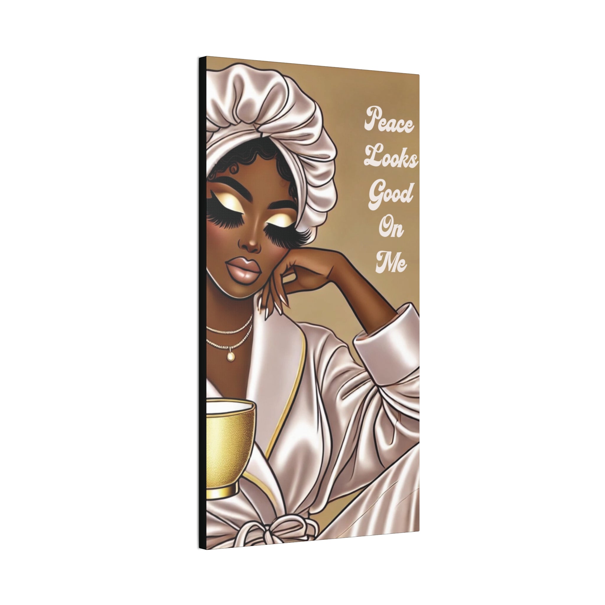 Peace Looks Good On Me - Canvas Art