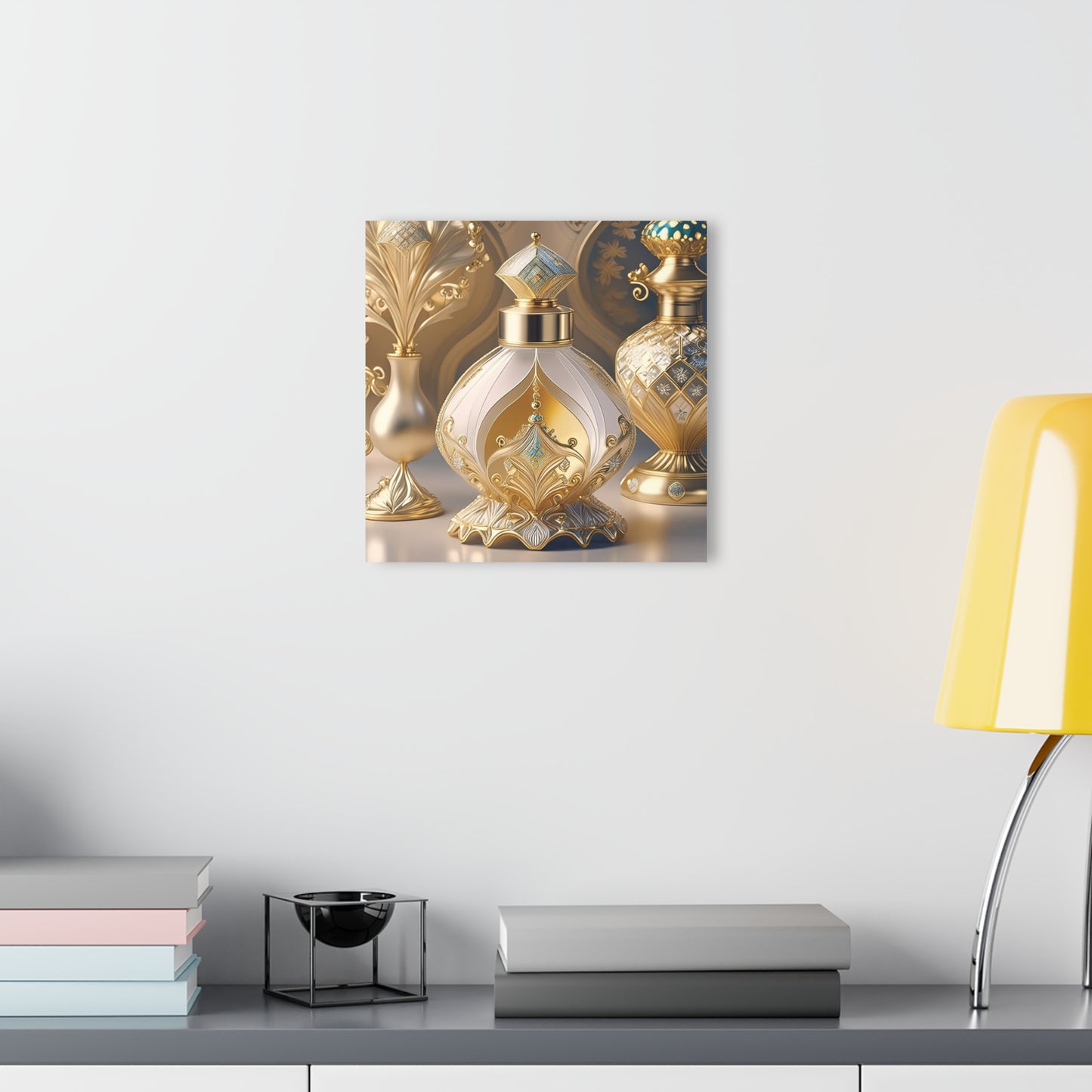 Elegant Perfume Art - Acrylic Prints (French Cleat Hanging)