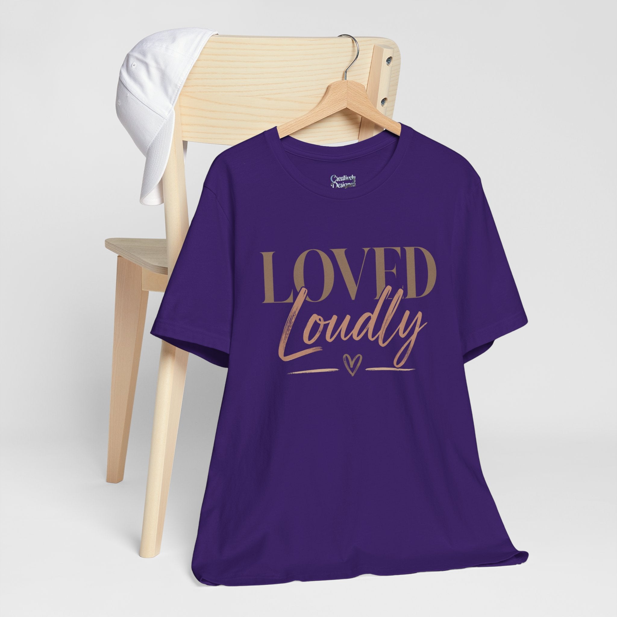 Loved Loudly - Jersey Short Sleeve Tee