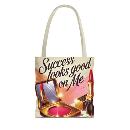 "Success Looks Good On Me" - Tote Bag (AOP) - Creatively Designed Shop