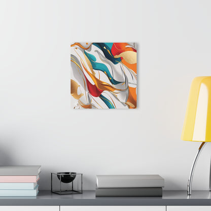 Multi-Colored Abstract - Acrylic Prints (French Cleat Hanging)