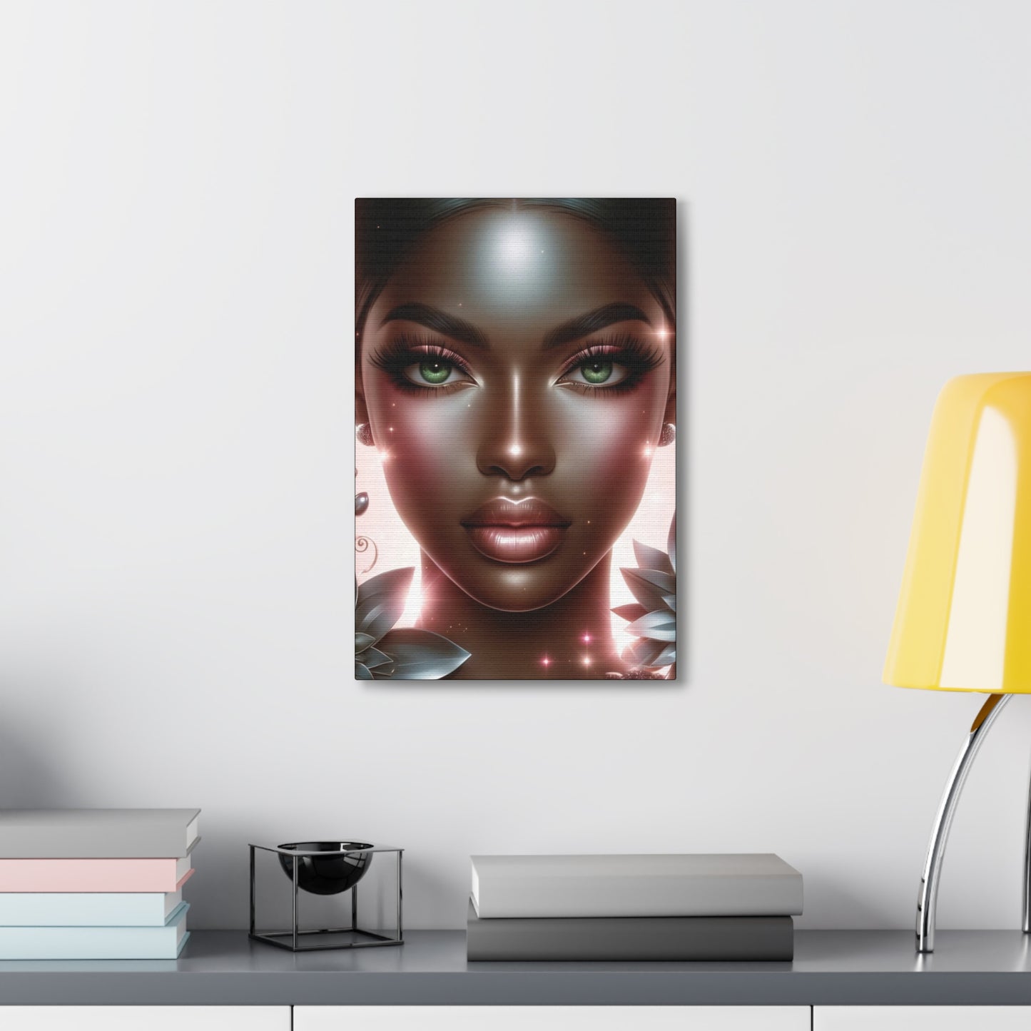 "Gorgeous" Silver - Canvas Gallery Wraps