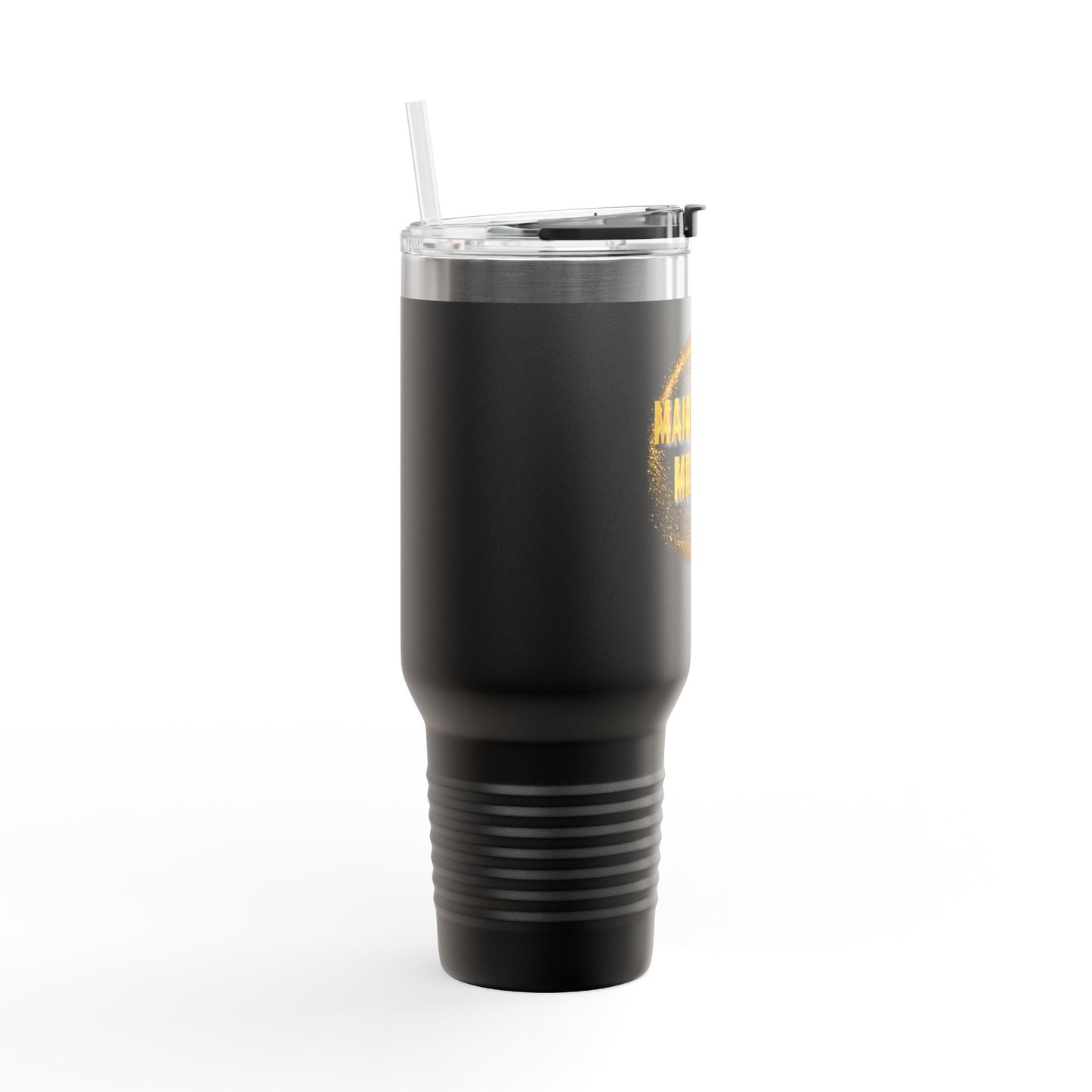 "Manifesting Millions" - Insulated Travel Mug, 40oz
