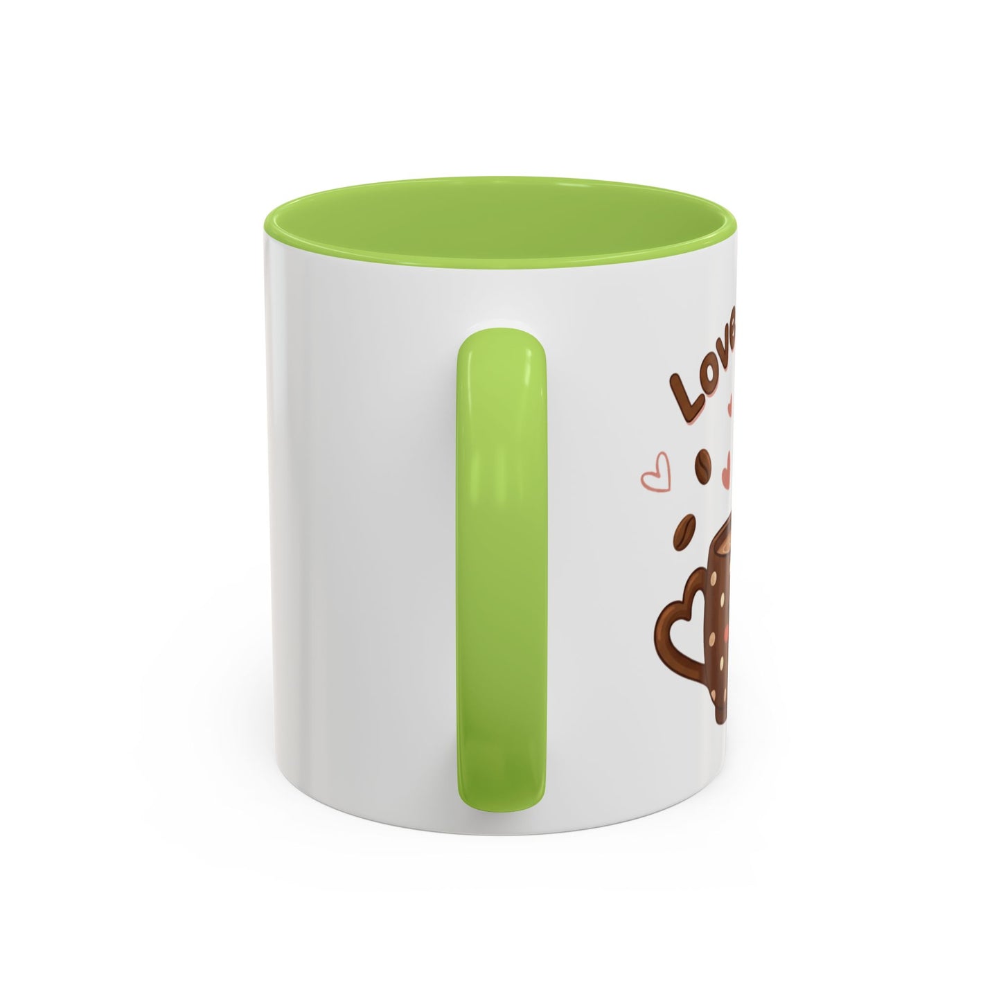 Love You A Latte – Accent Coffee Mug
