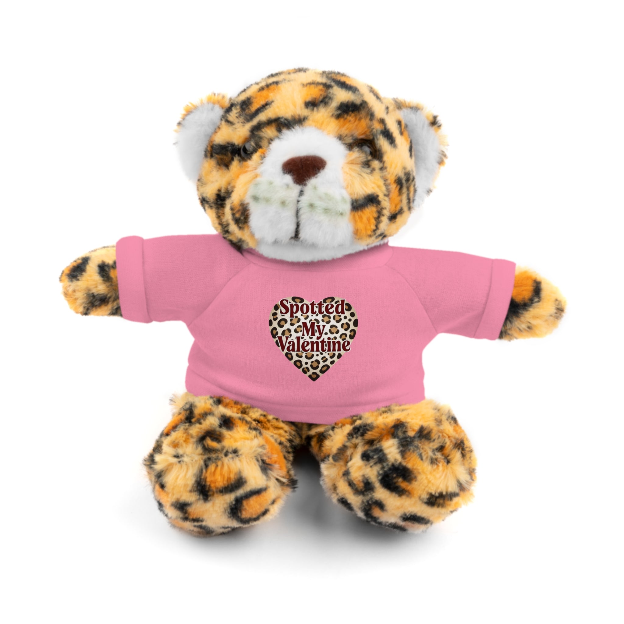 'Spotted My Valentine' - Stuffed Jaquar with Tee