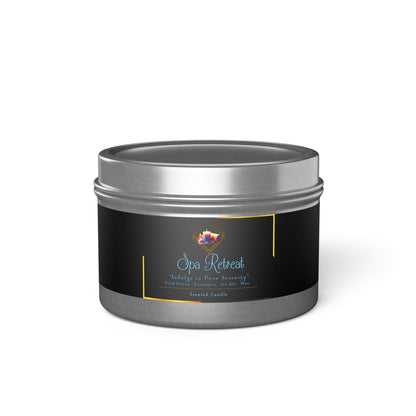 Spa Retreat - Tin Candles - Creatively Designed Shop