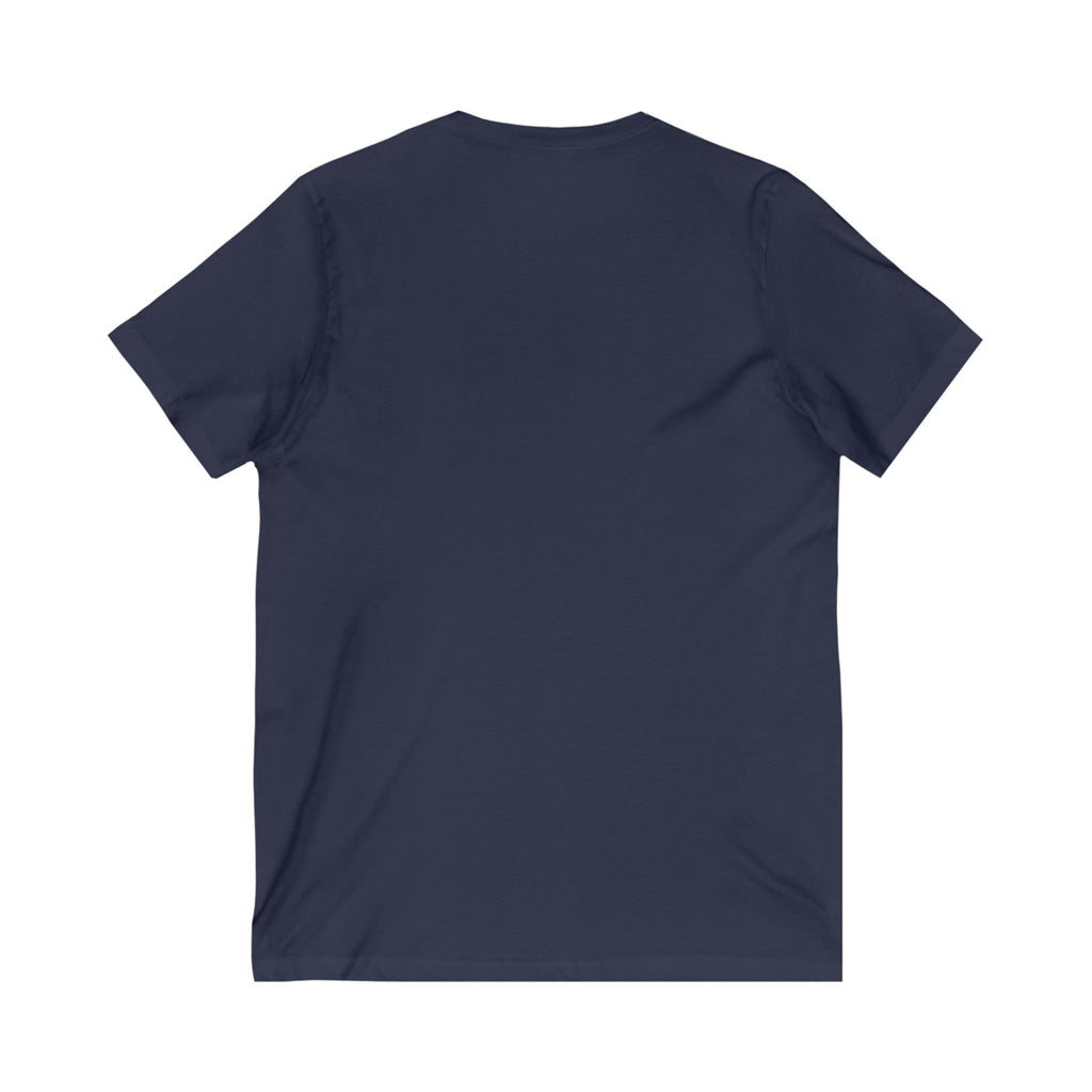 DATS Fire - Unisex Jersey Short Sleeve V-Neck Tee