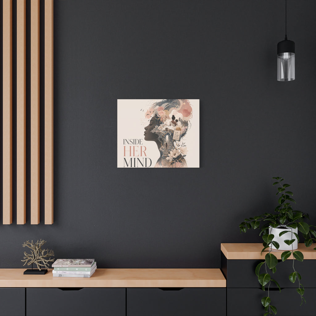 Inside Her Mind - Matte Canvas Wall Art