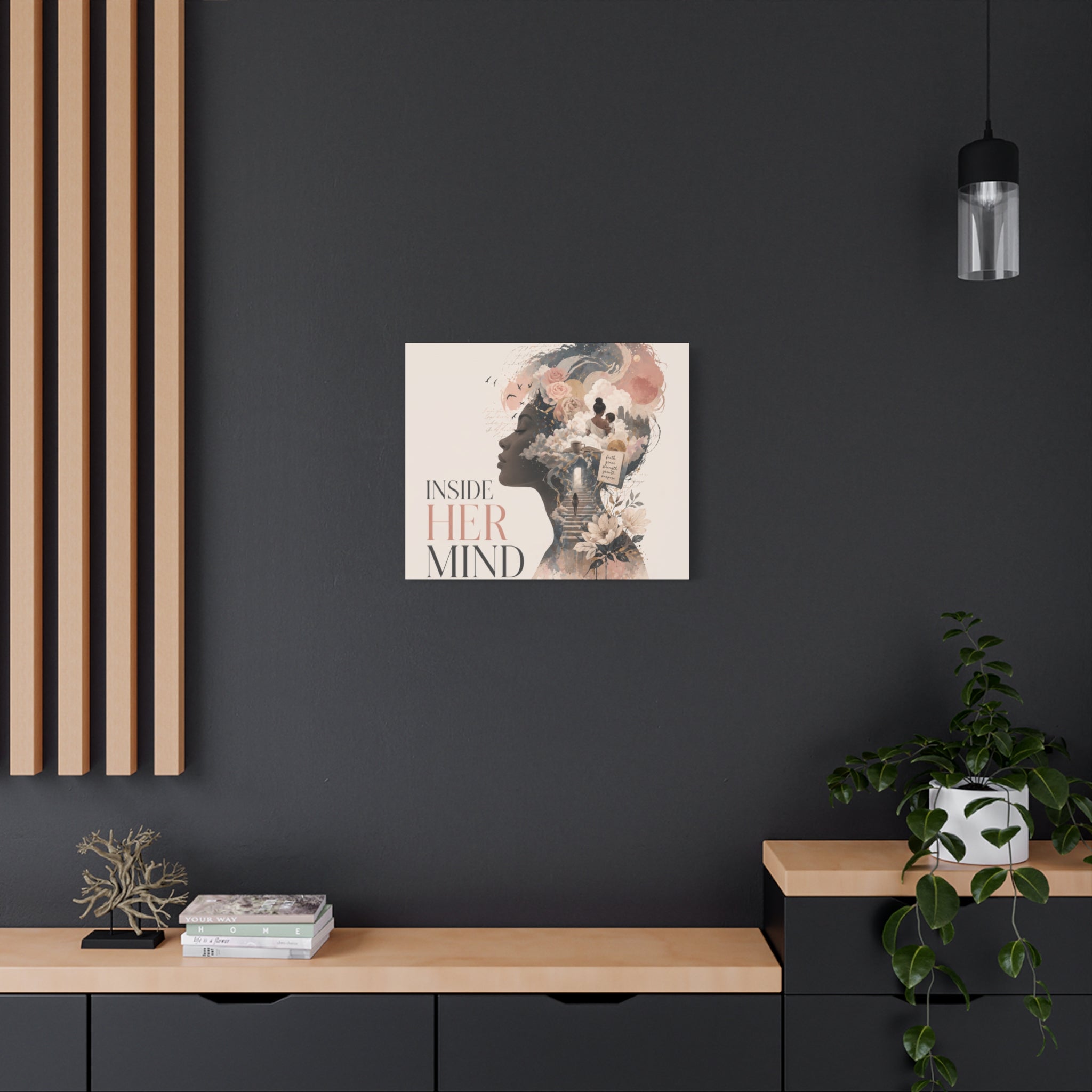 Inside Her Mind - Matte Canvas Wall Art