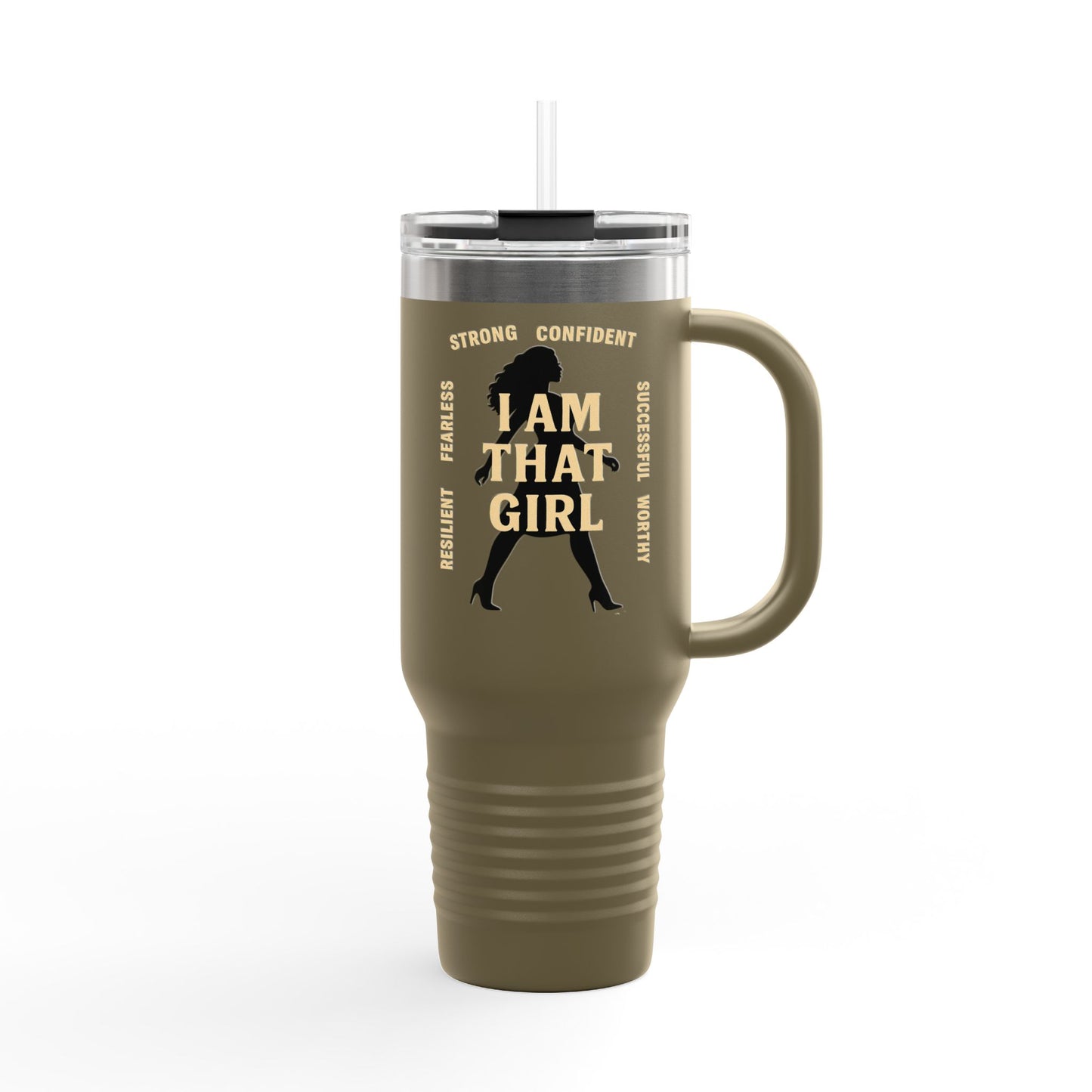 I Am That Girl - Insulated Travel Mug, 40oz